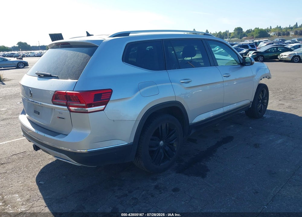 2019 VOLKSWAGEN ATLAS 3.6L V6 SEL VIN: 1V2MR2CA9KC515313