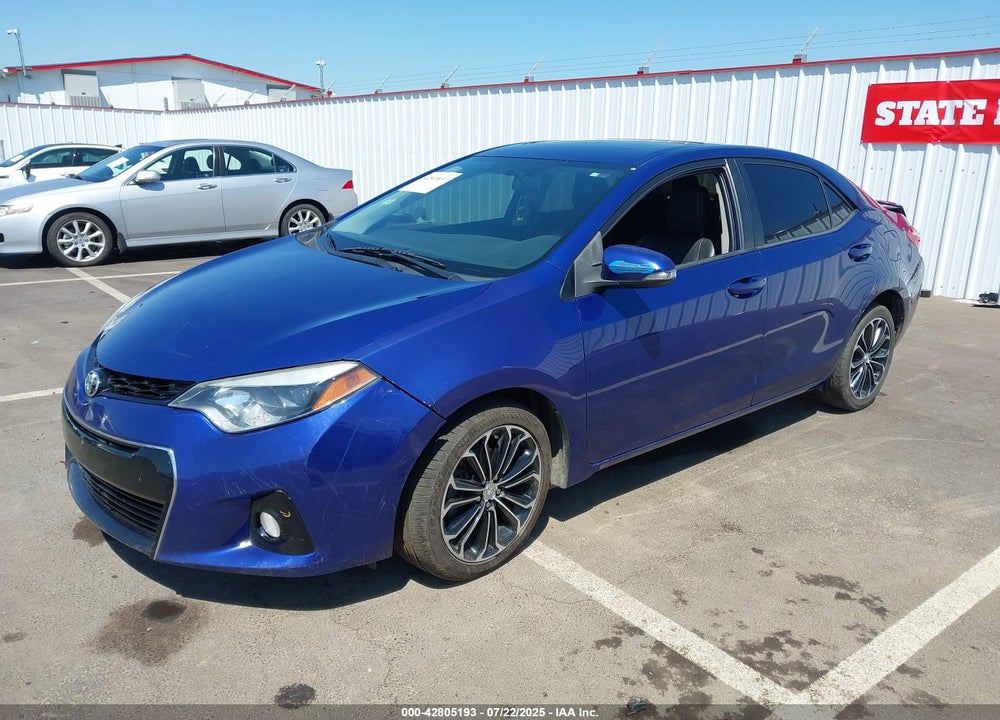 2015 TOYOTA COROLLA VIN: 2T1BURHE0FC425461