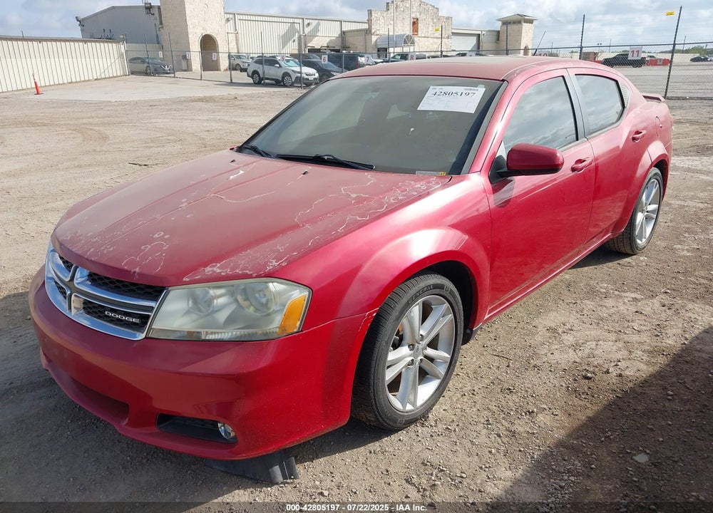 2011 DODGE AVENGER VIN: 1B3BD1FG6BN535039