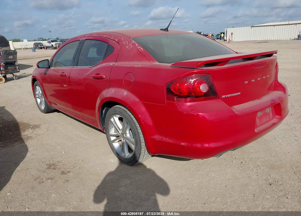 2011 DODGE AVENGER VIN: 1B3BD1FG6BN535039