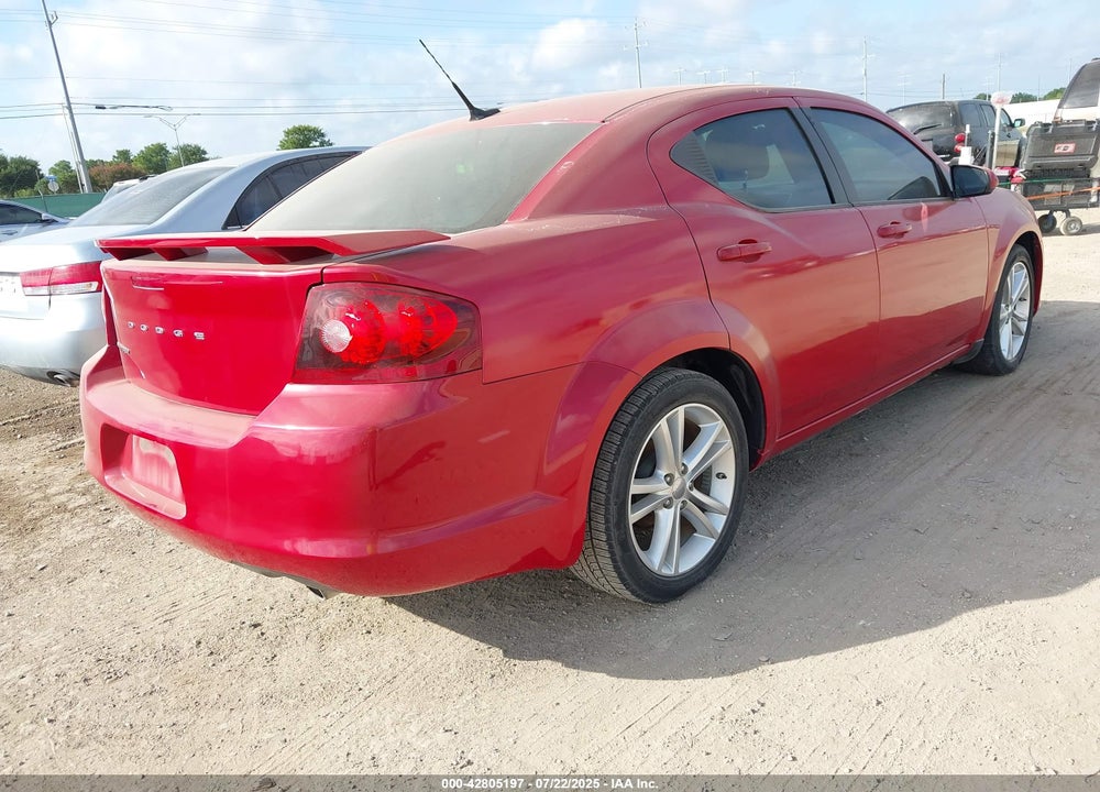 2011 DODGE AVENGER VIN: 1B3BD1FG6BN535039