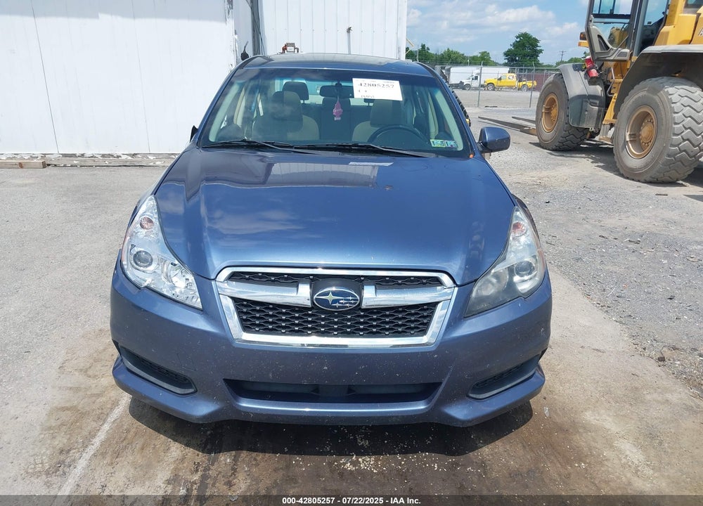2013 SUBARU LEGACY VIN: 4S3BMBG61D3009779