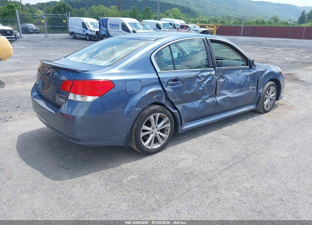 2013 SUBARU LEGACY VIN: 4S3BMBG61D3009779