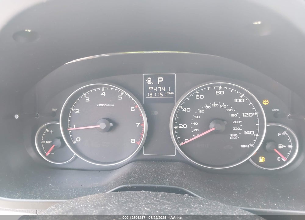 2013 SUBARU LEGACY VIN: 4S3BMBG61D3009779