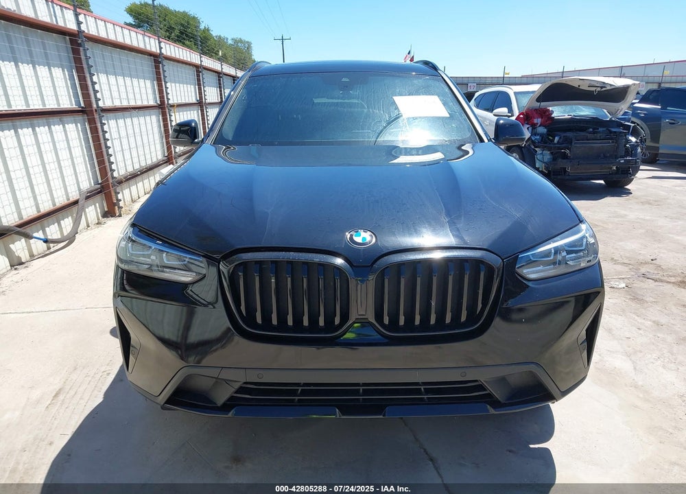 2022 BMW X3 VIN: 5UX43DP08N9K81651