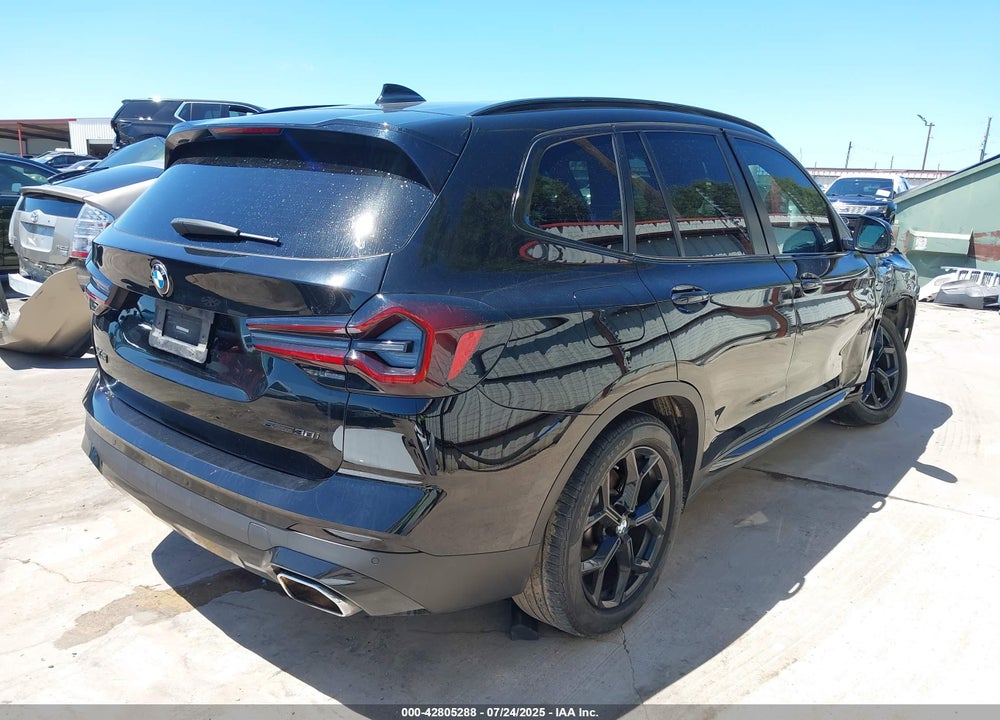 2022 BMW X3 VIN: 5UX43DP08N9K81651