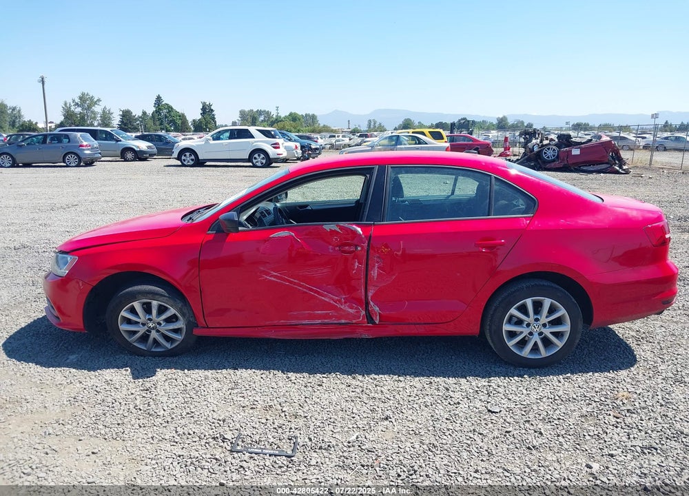 2015 VOLKSWAGEN JETTA 1.8T SE VIN: 3VWD17AJ4FM205418