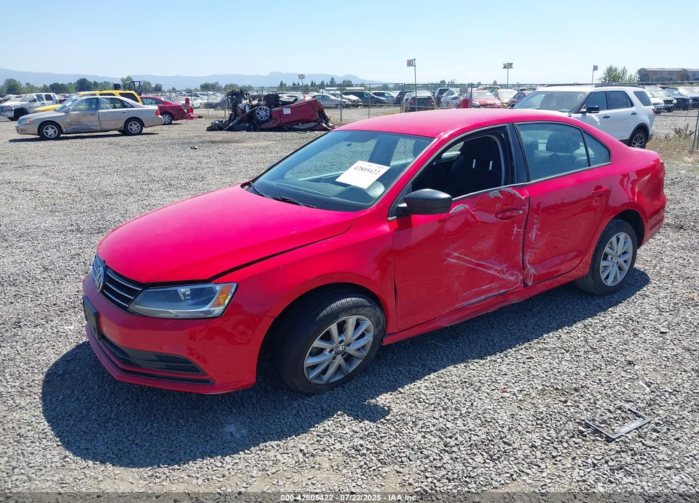 2015 VOLKSWAGEN JETTA 1.8T SE VIN: 3VWD17AJ4FM205418