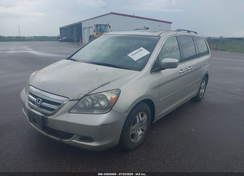 2005 HONDA ODYSSEY EX-L VIN: 5FNRL38635B028747
