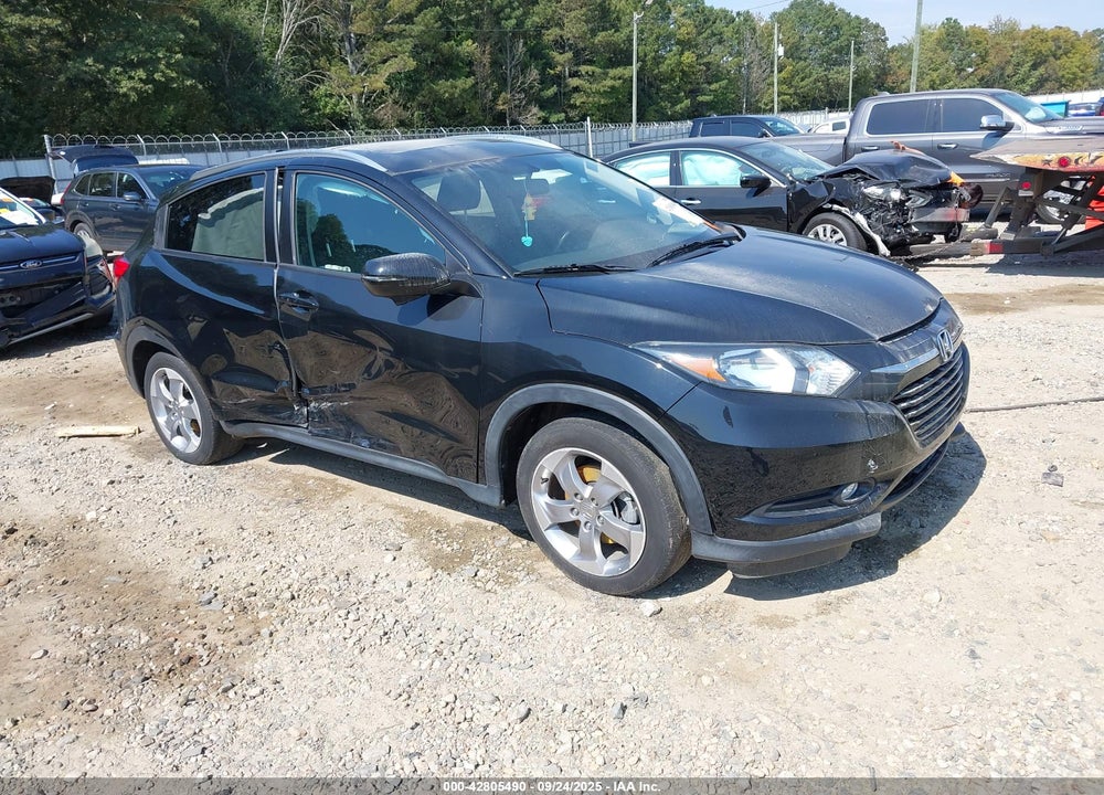2016 HONDA HR-V EX-L VIN: 3CZRU5H72GM750754