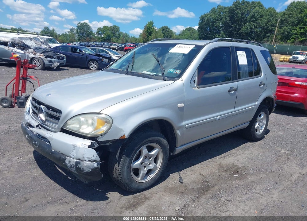 1999 MERCEDES-BENZ ML 430 VIN: 4JGAB72E5XA075910