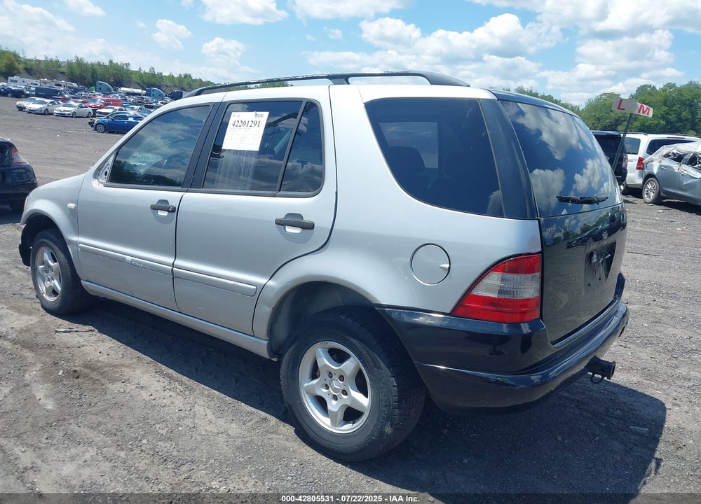 1999 MERCEDES-BENZ ML 430 VIN: 4JGAB72E5XA075910