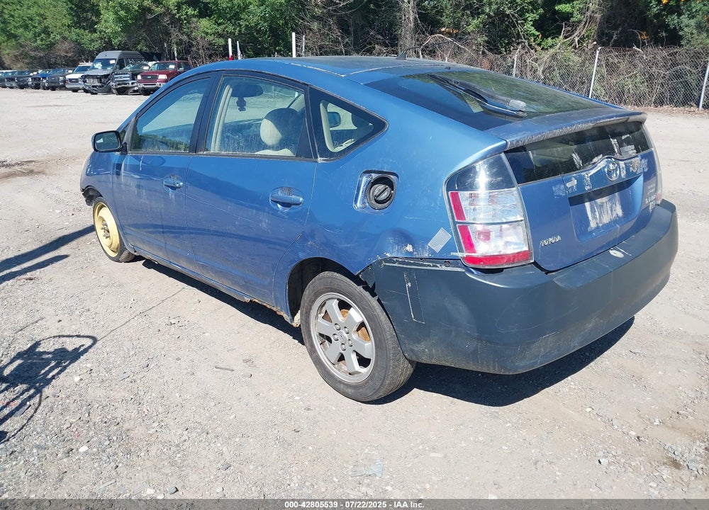 2005 TOYOTA PRIUS VIN: JTDKB20U857049317
