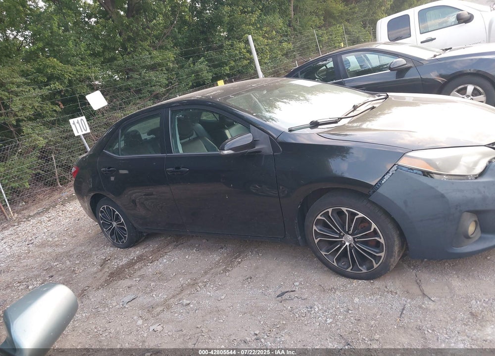 2015 TOYOTA COROLLA VIN: 2T1BURHE5FC377231