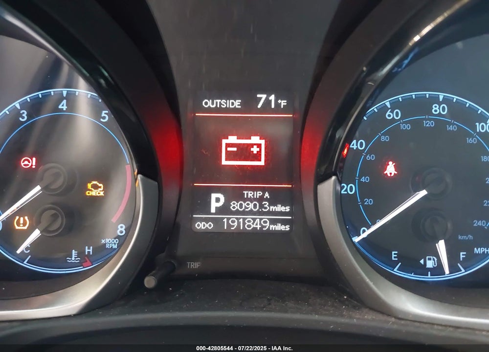 2015 TOYOTA COROLLA VIN: 2T1BURHE5FC377231