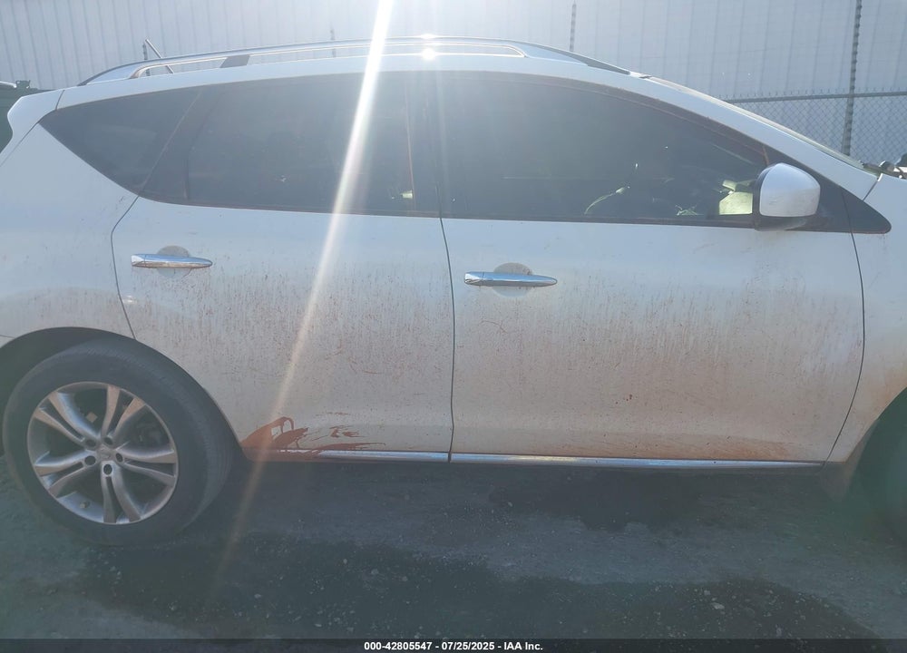 2011 NISSAN MURANO VIN: JN8AZ1MU2BW066793