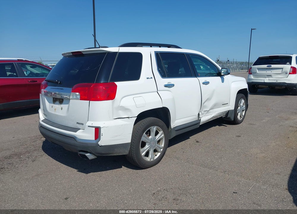 2016 GMC TERRAIN SLE-2 VIN: 2GKFLTE33G6278709