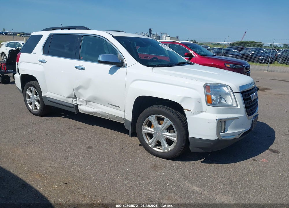 2016 GMC TERRAIN SLE-2 VIN: 2GKFLTE33G6278709