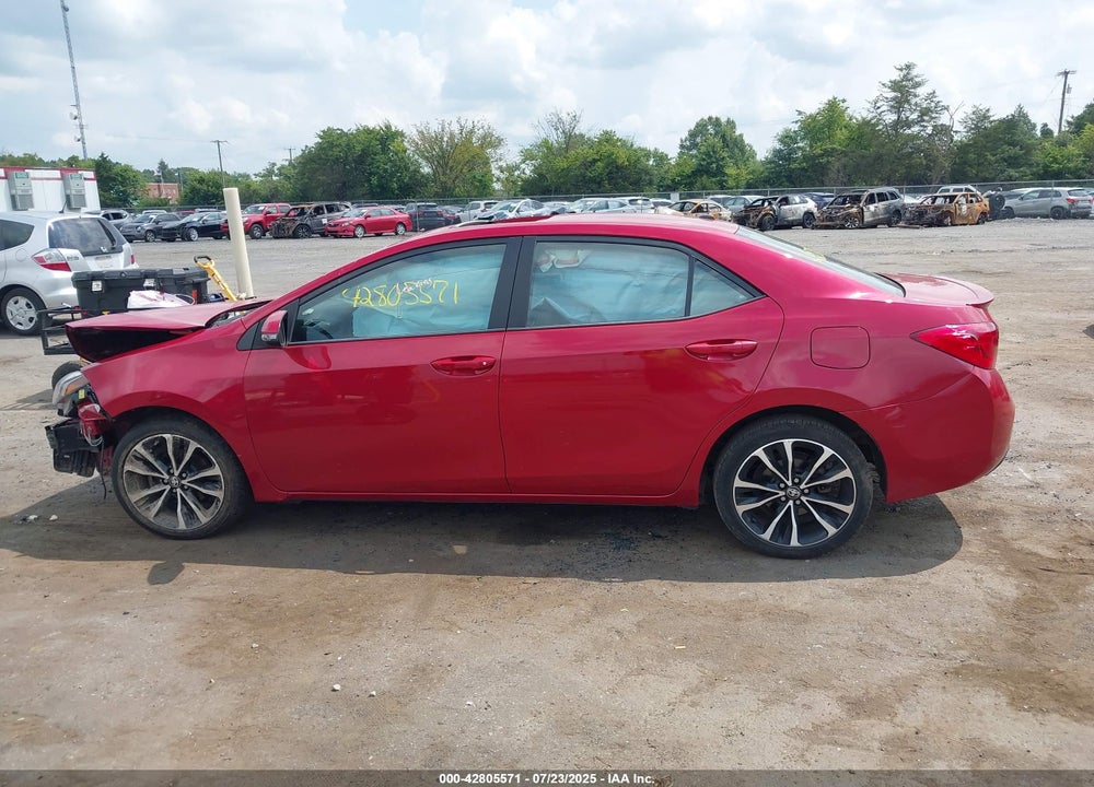 2017 TOYOTA COROLLA VIN: 2T1BURHE8HC928450