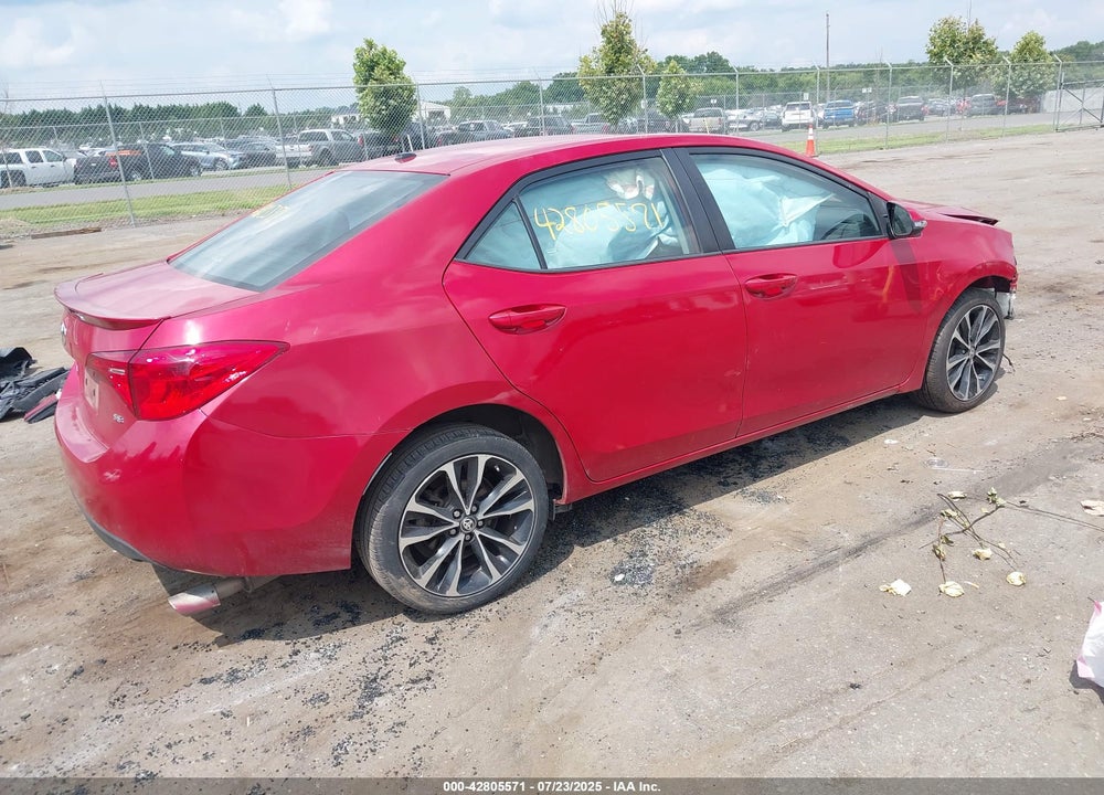 2017 TOYOTA COROLLA VIN: 2T1BURHE8HC928450