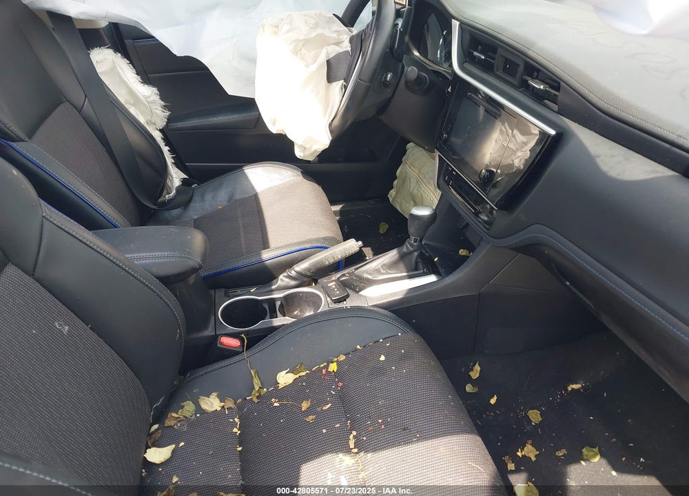 2017 TOYOTA COROLLA VIN: 2T1BURHE8HC928450