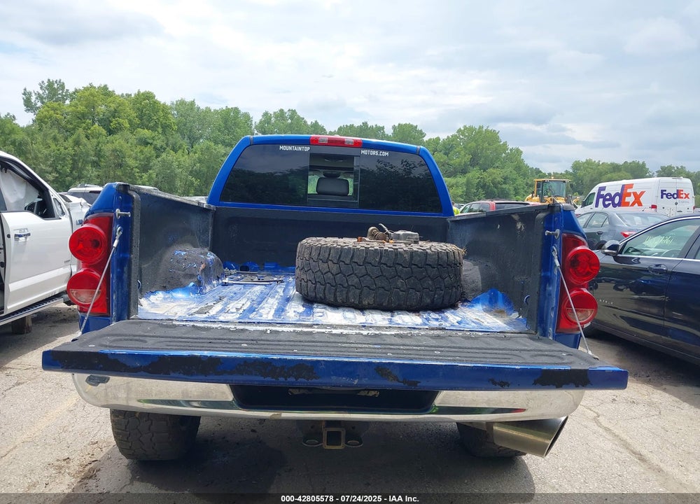 2009 DODGE RAM 2500 VIN: 3D7KS29L19G538216