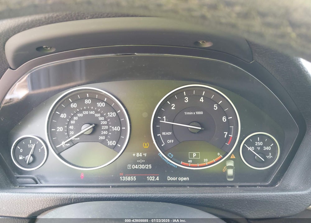 2014 BMW 3 SERIES VIN: WBA3B3C55EJ977584