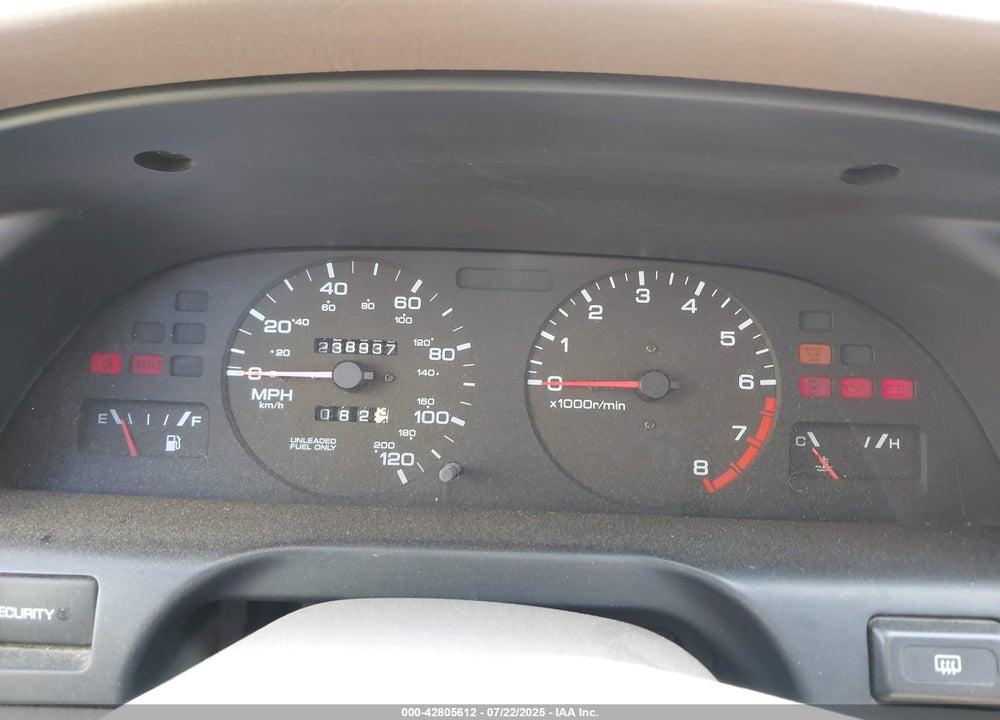 1998 NISSAN ALTIMA GLE/GXE/SE/XE VIN: 1N4DL01D4WC134887
