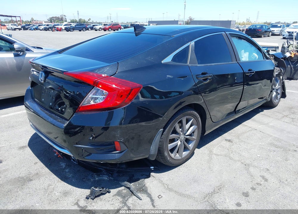 2019 HONDA CIVIC EX VIN: 19XFC1F36KE210766