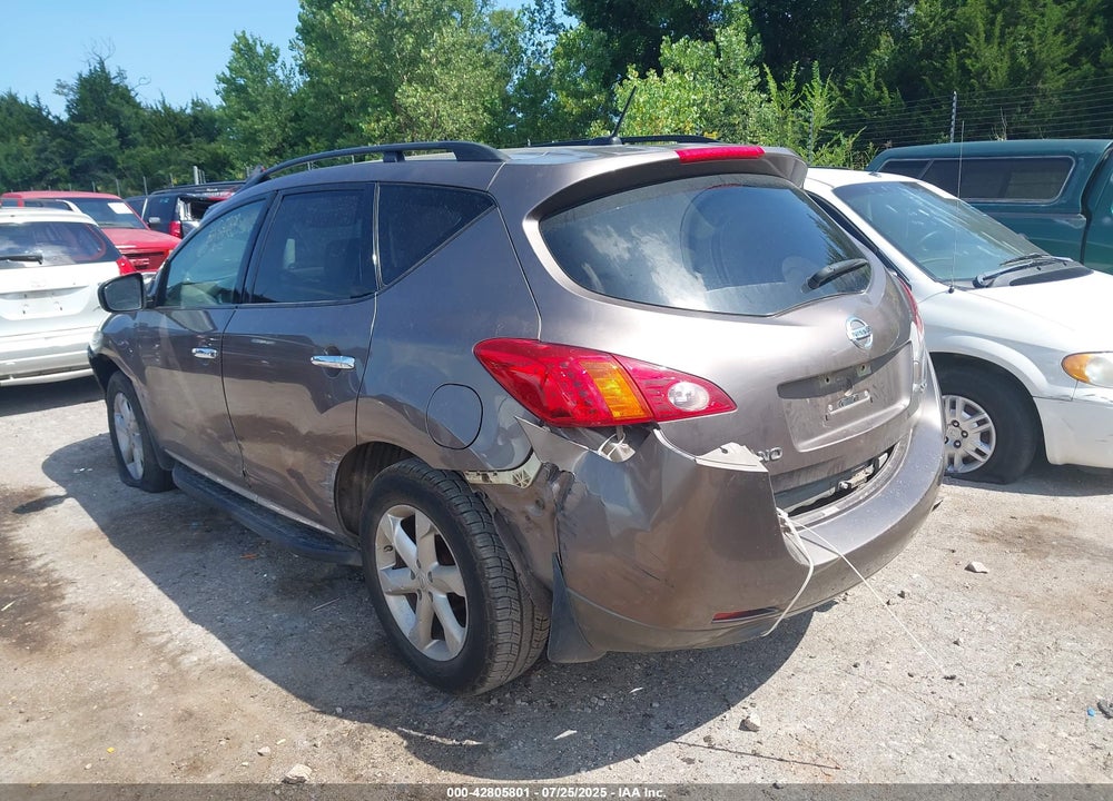 2009 NISSAN MURANO VIN: JN8AZ18U59W022341
