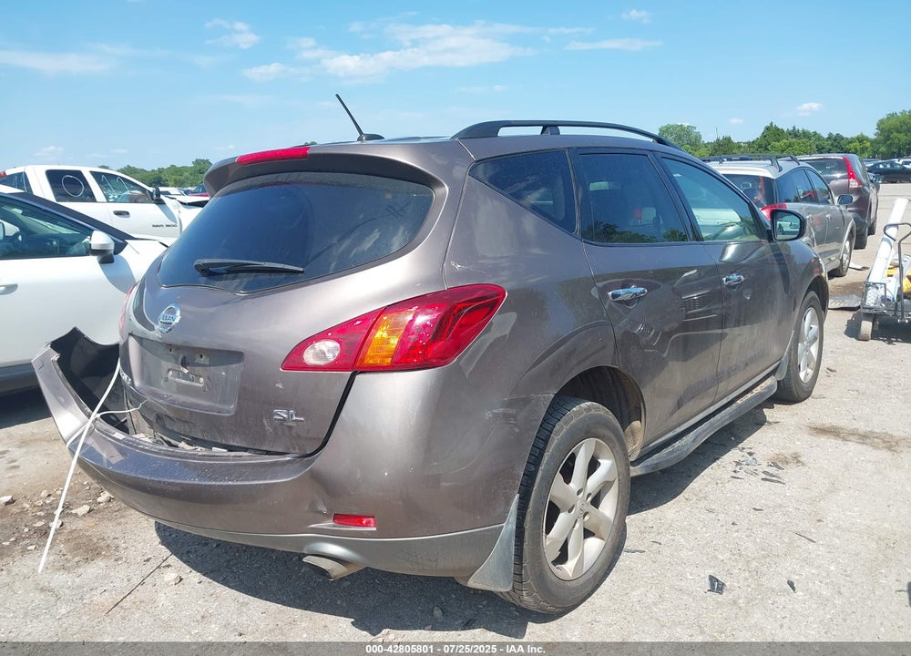 2009 NISSAN MURANO VIN: JN8AZ18U59W022341