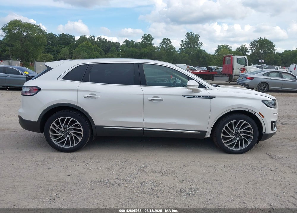 2019 LINCOLN NAUTILUS VIN: 2LMPJ8L98KBL22522