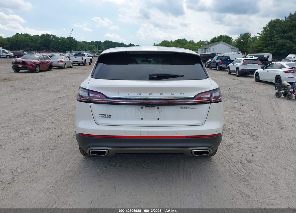 2019 LINCOLN NAUTILUS VIN: 2LMPJ8L98KBL22522