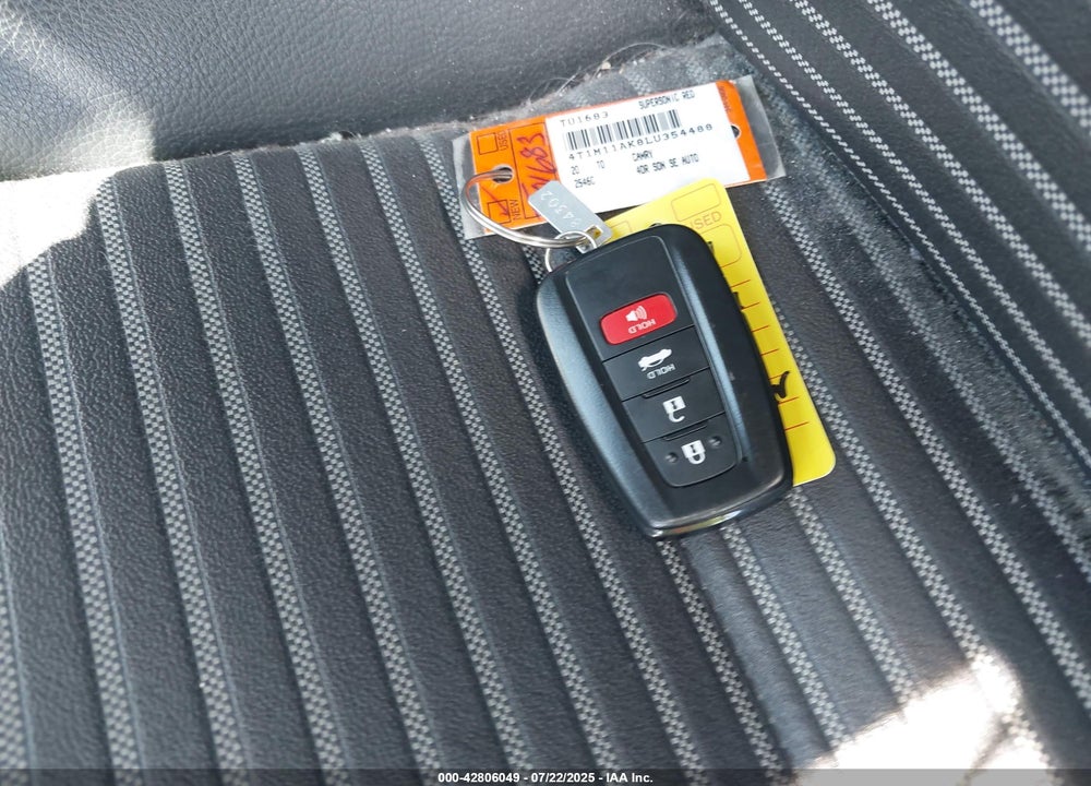 2020 TOYOTA CAMRY VIN: 4T1M11AK8LU354488