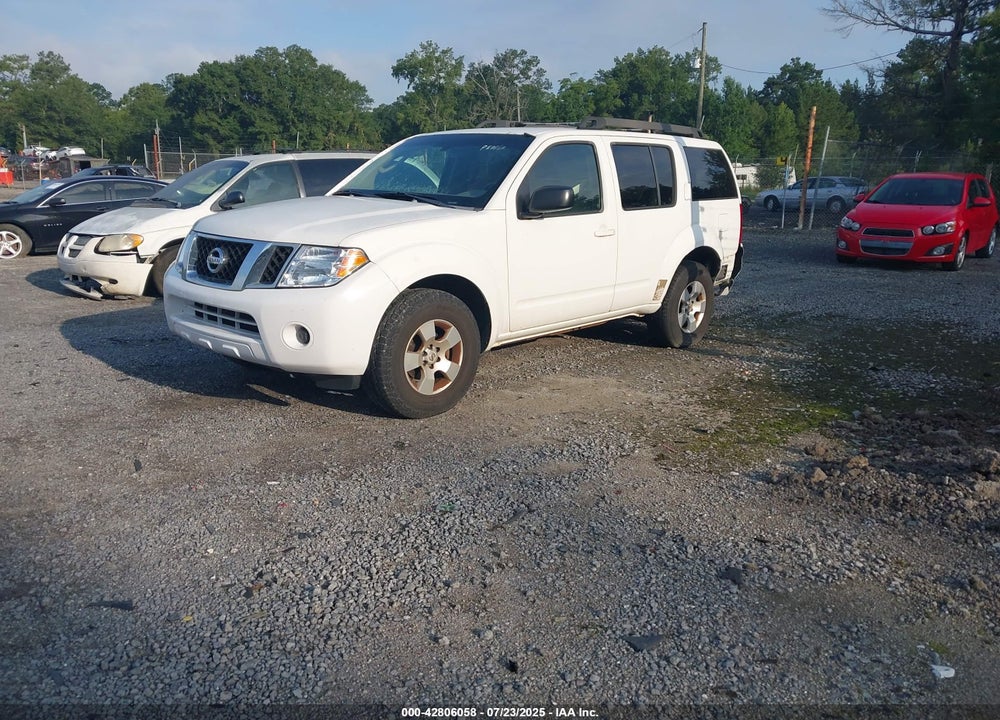 2008 NISSAN PATHFINDER VIN: 5N1AR18U58C641531
