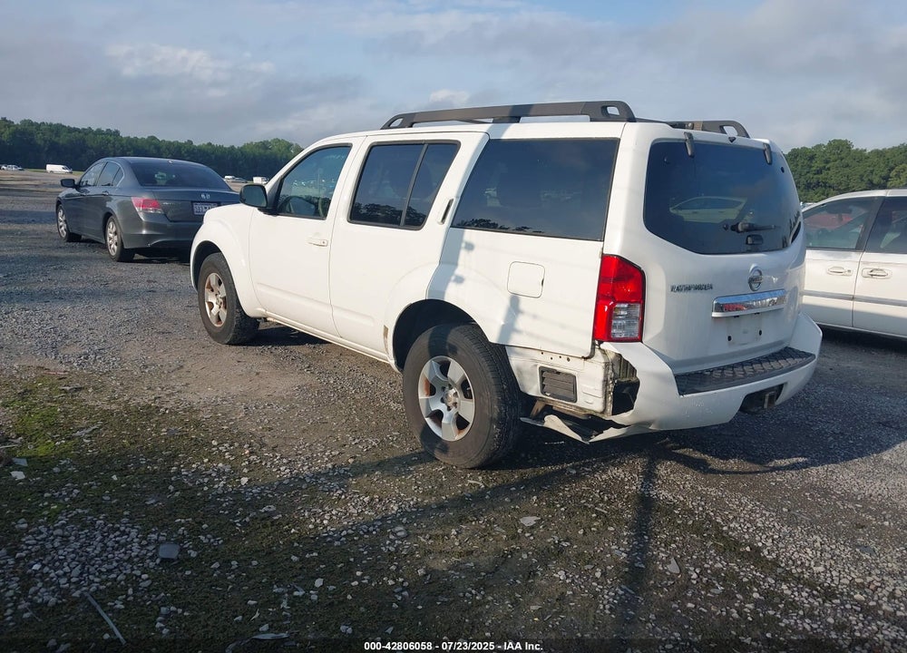 2008 NISSAN PATHFINDER VIN: 5N1AR18U58C641531