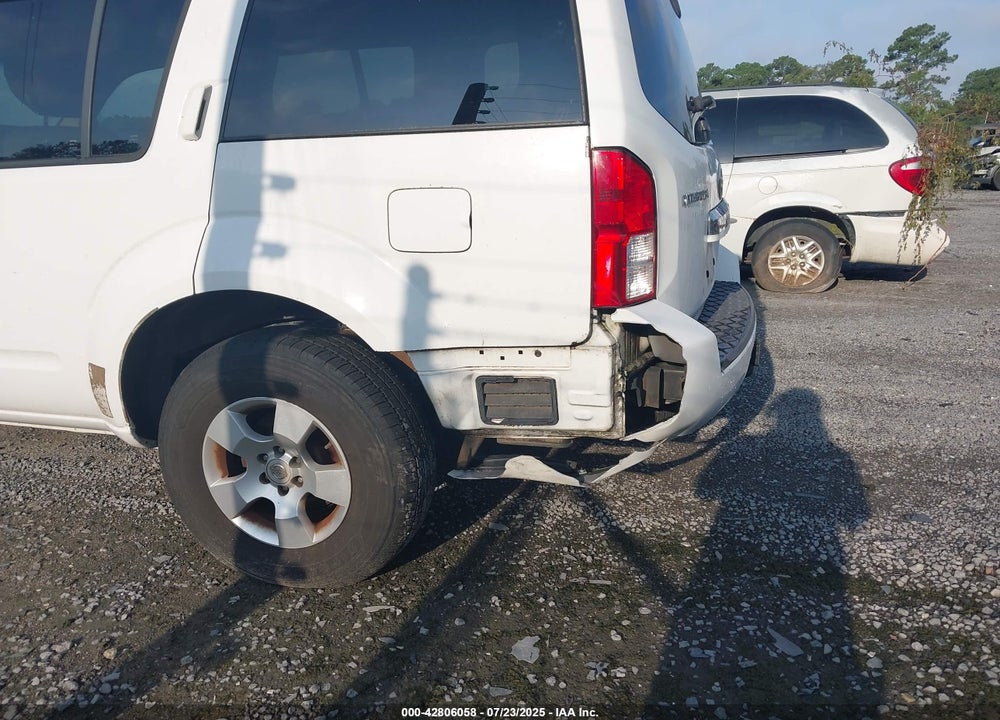 2008 NISSAN PATHFINDER VIN: 5N1AR18U58C641531