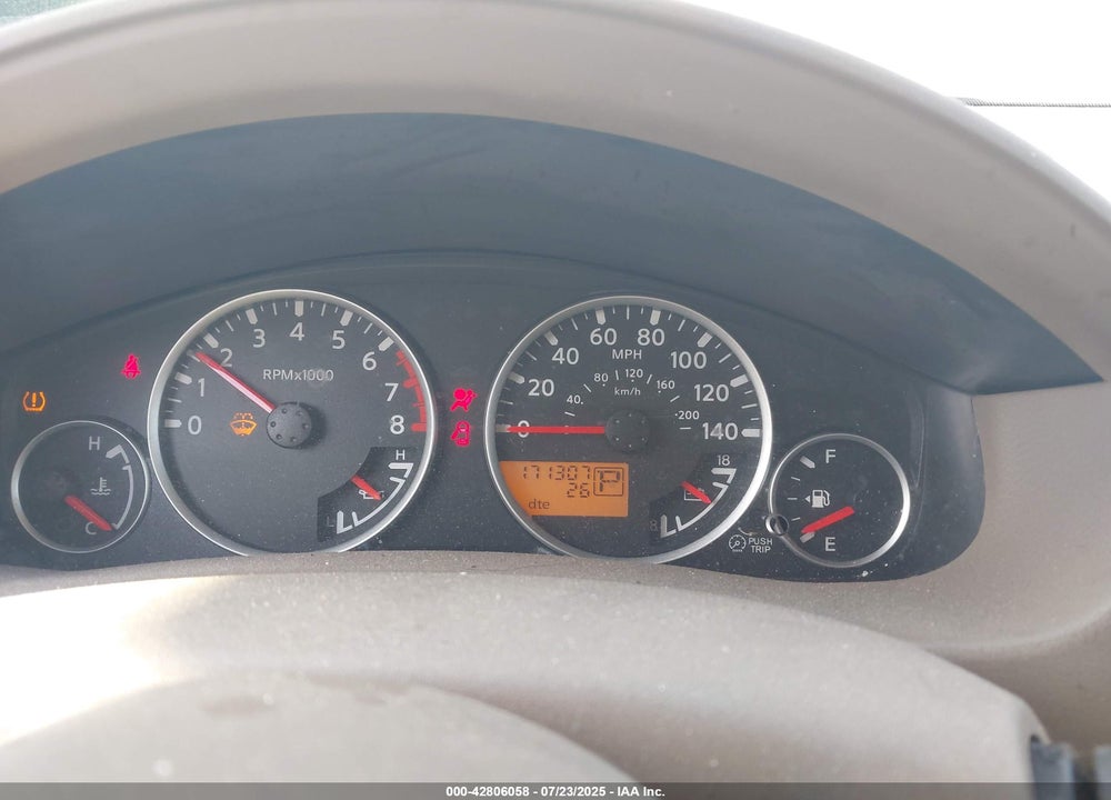 2008 NISSAN PATHFINDER VIN: 5N1AR18U58C641531