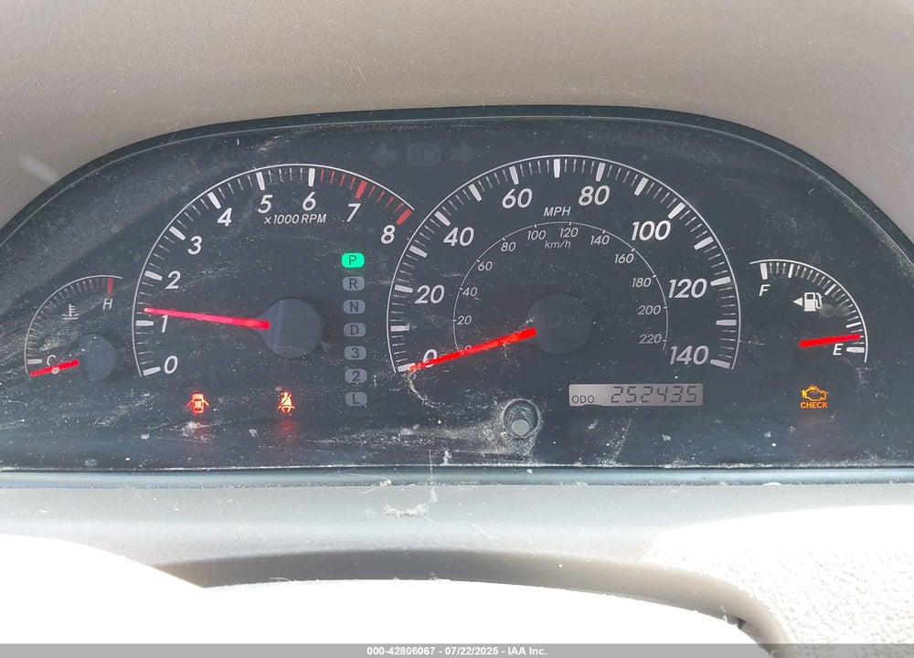 2006 TOYOTA CAMRY VIN: 4T1BE32K86U646832