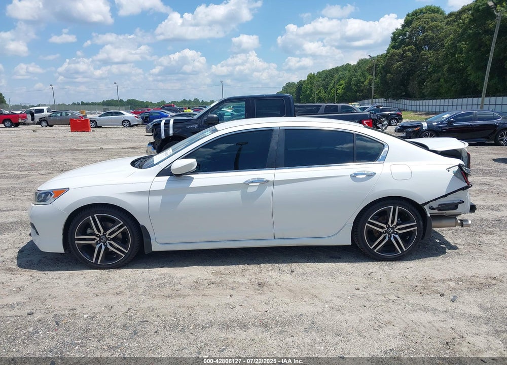 2016 HONDA ACCORD SPORT VIN: 1HGCR2F6XGA242701