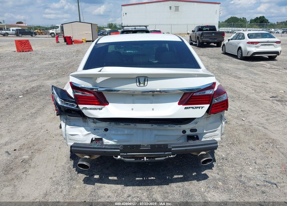 2016 HONDA ACCORD SPORT VIN: 1HGCR2F6XGA242701