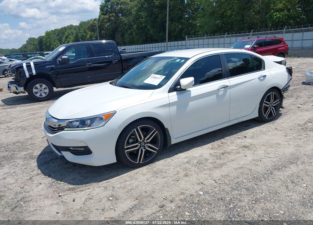 2016 HONDA ACCORD SPORT VIN: 1HGCR2F6XGA242701