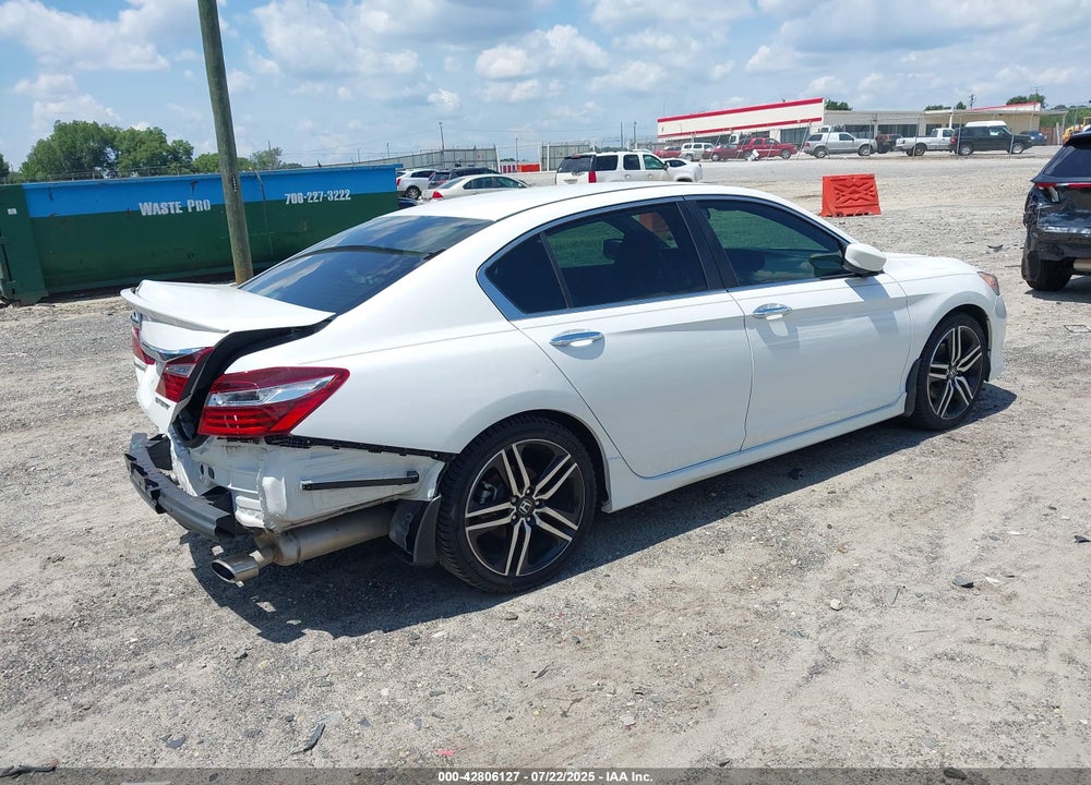 2016 HONDA ACCORD SPORT VIN: 1HGCR2F6XGA242701