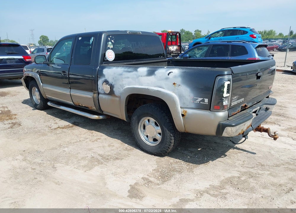 2003 GMC SIERRA 1500 SLT VIN: 2GTEK19T231327785