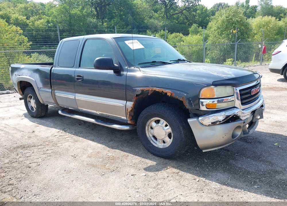 2003 GMC SIERRA 1500 SLT VIN: 2GTEK19T231327785