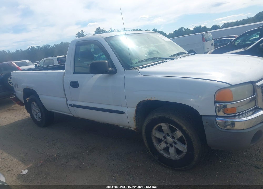 2005 GMC SIERRA 1500 VIN: 1GTEK14T85Z122151