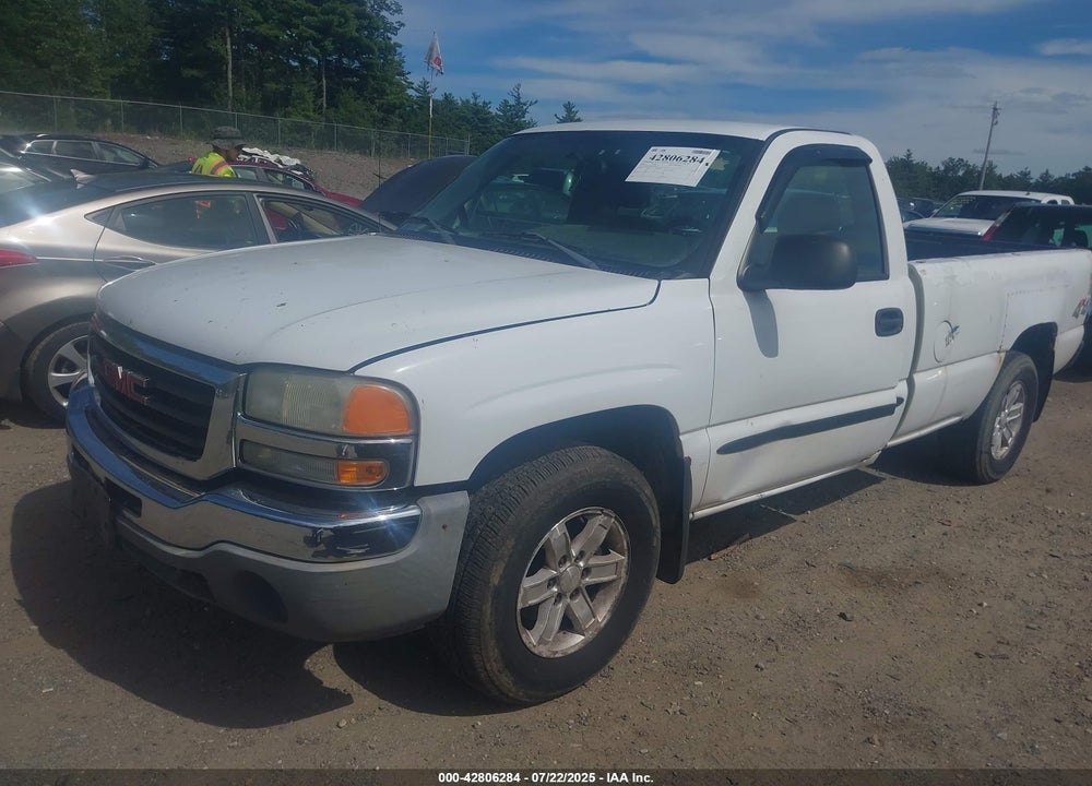 2005 GMC SIERRA 1500 VIN: 1GTEK14T85Z122151