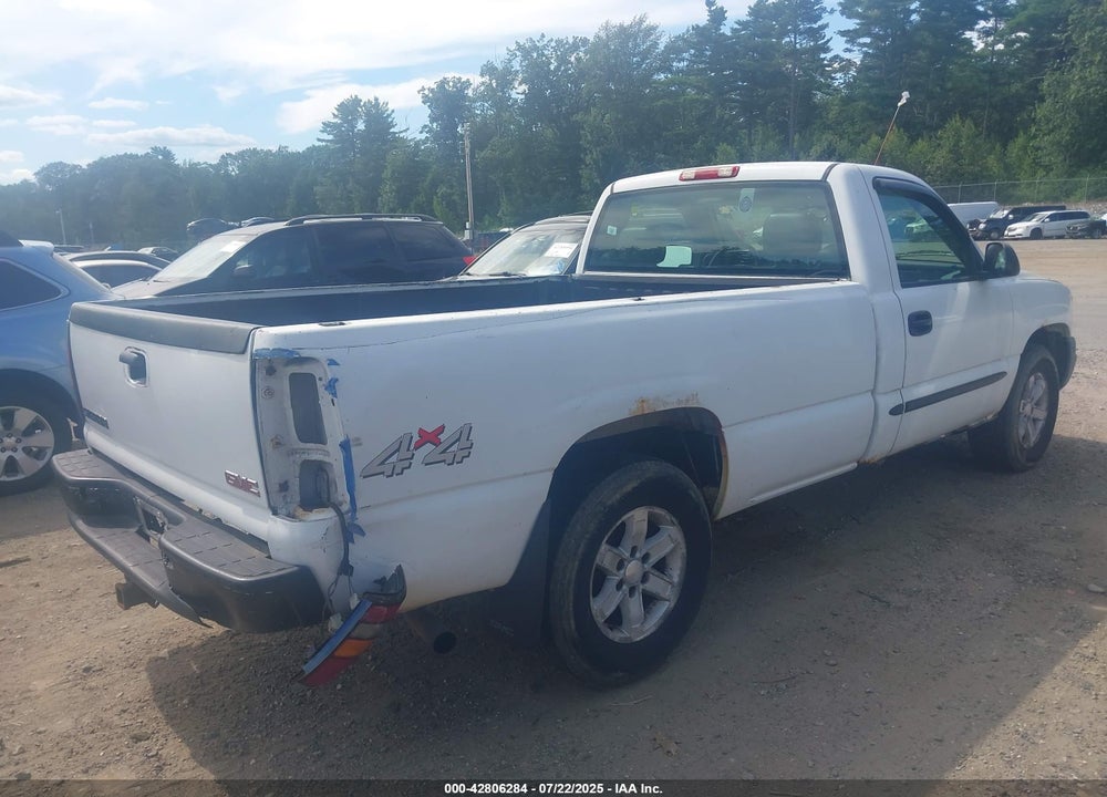 2005 GMC SIERRA 1500 VIN: 1GTEK14T85Z122151