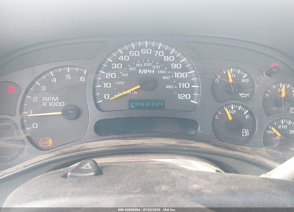 2005 GMC SIERRA 1500 VIN: 1GTEK14T85Z122151