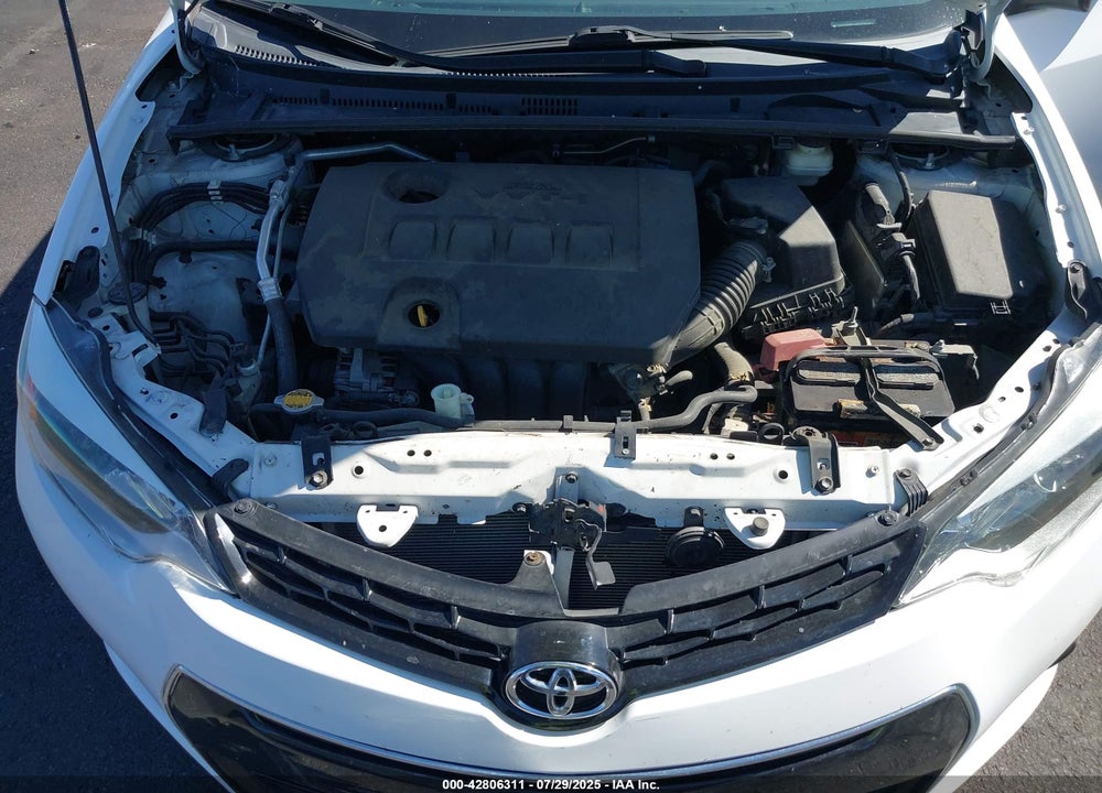 2016 TOYOTA COROLLA VIN: 5YFBURHE3GP476549